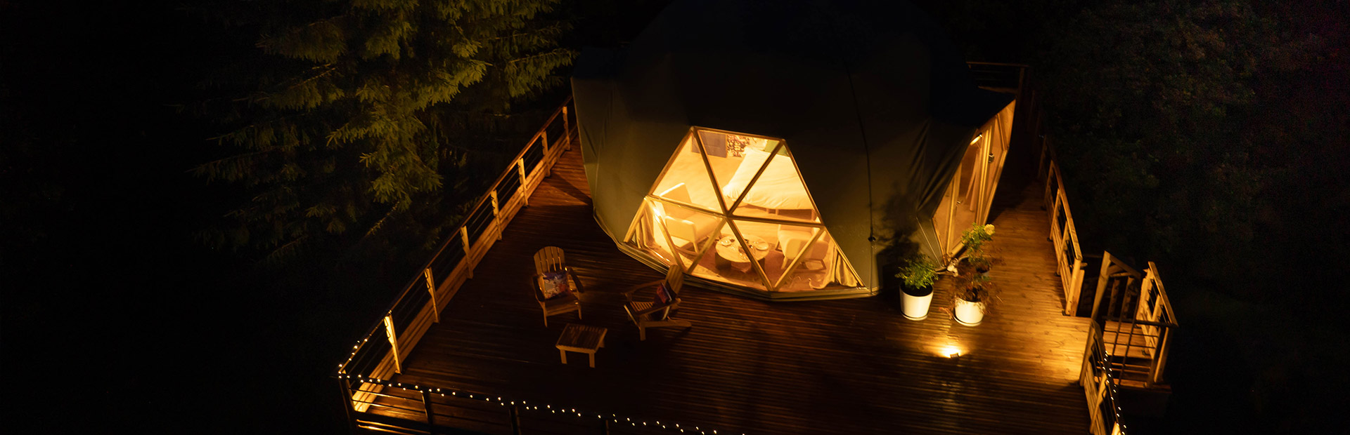 domaine des jolis chalets : location de dme en logement insolite proche de GERARDMER