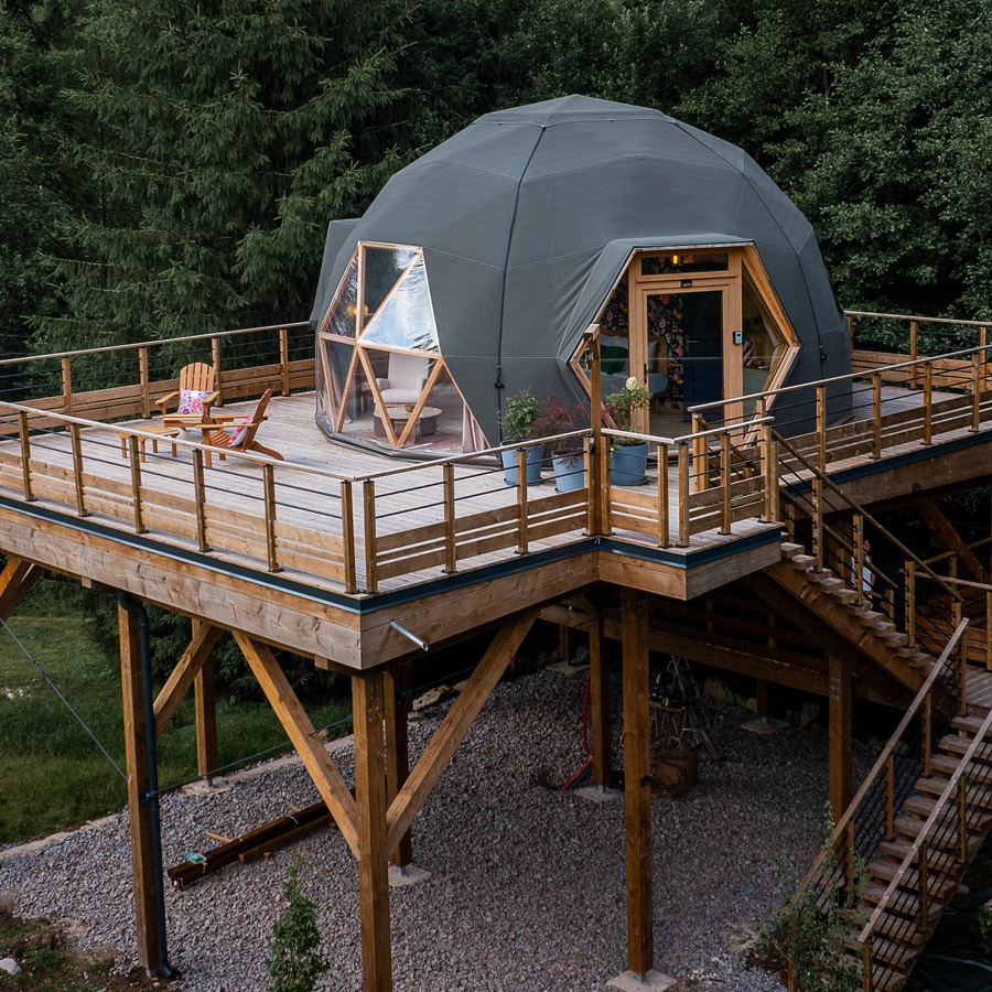 location chalet avec jacuzzi vosges, Dome Sweet Dome