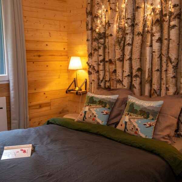 location chalet avec jacuzzi vosges, LE NID DE L' HIRONDELLE