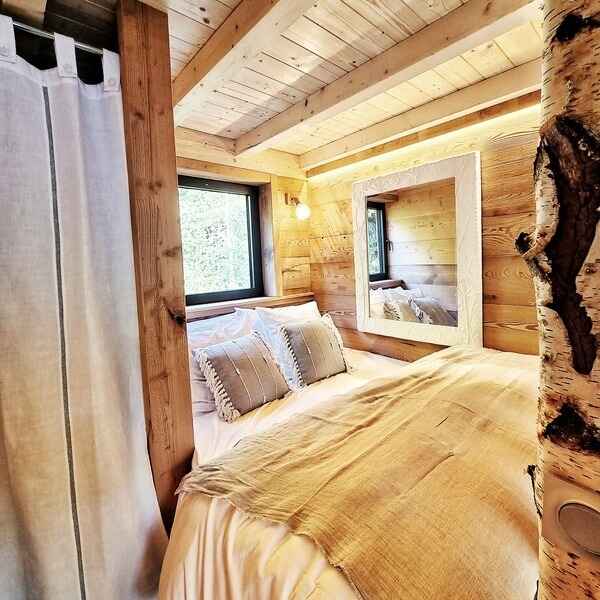 LE LODGE DE NONO chalet avec jacuzzi privatif dans les Vosges proche de Grardmer et de l'Alsace