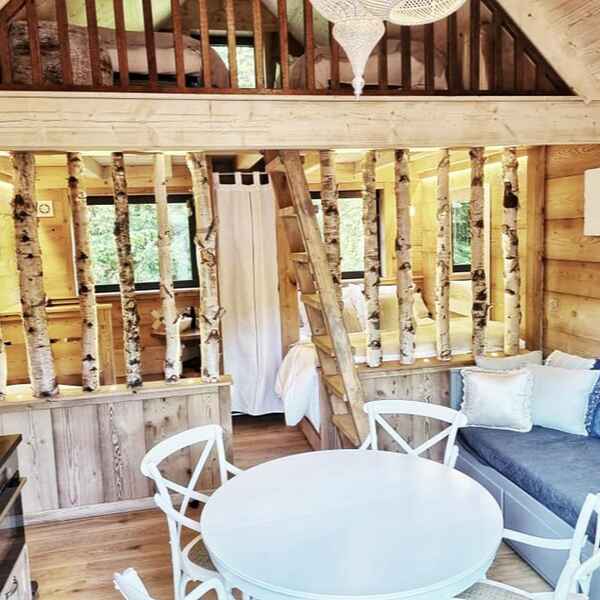 sjour dans les vosges en location chalet avec jacuzzi priv vosges, LE LODGE DE NONO